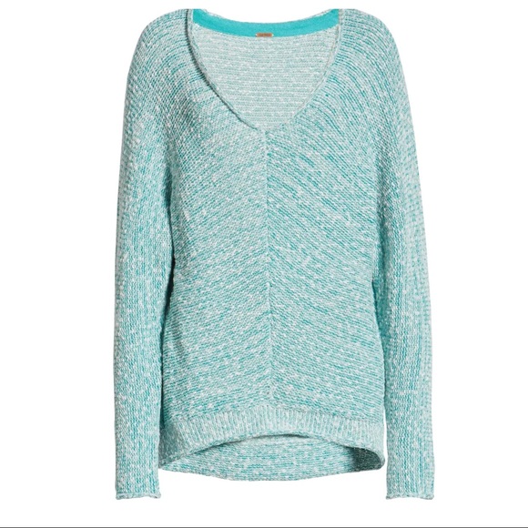 NEW FREE PEOPLE V-NECK PULLOVER SWEATER - Picture 9 of 9